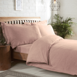 Cambridge House Jersey Quilt Cover Set - Pink