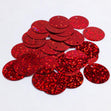 Arbee Sequins, Laser Red Flat- 20mm