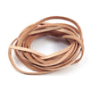 Arbee Leather Thonging, 2mm Flat Natural- 2m