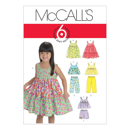 McCall's Pattern  M6017 CF (4-5-6)