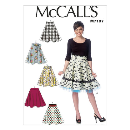 McCall's Pattern M7197 A5 (6-8-10-12-14)