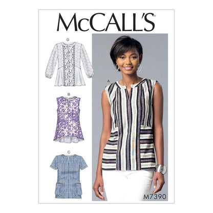 McCall's Pattern M7390 A5 (6-8-10-12-14)