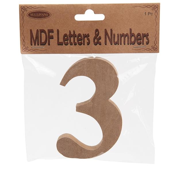 MDF Letters & Numbers