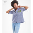 Newlook Pattern 6543 Misses' Easy Tops