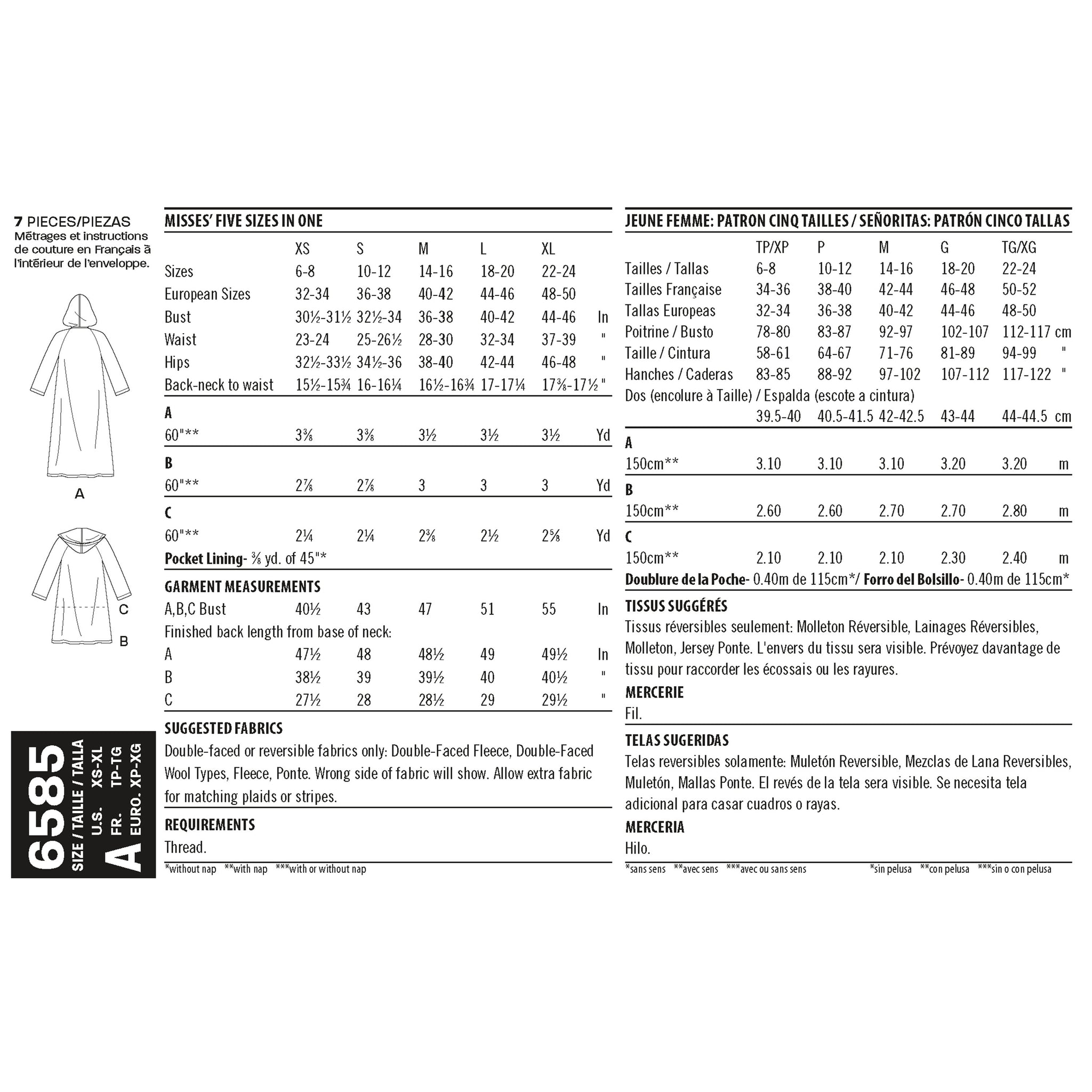 Newlook Pattern 6737 Misses' Jacket, Wrap Halter Top and Shorts – Lincraft  New Zealand