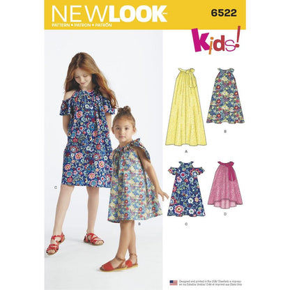 Newlook Pattern 6493 Misses' Jumpsuit and Dress in Two Lengths with Bralette