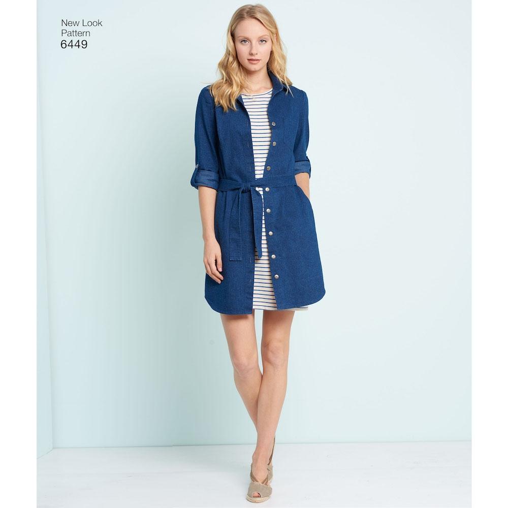 Newlook Pattern 6439 Misses' Knit Tunics with Leggings – Lincraft New  Zealand