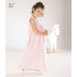 Newlook Pattern 6278 Child's Dress with Trim Variations