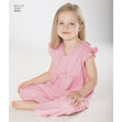 Newlook Pattern 6278 Child's Dress with Trim Variations