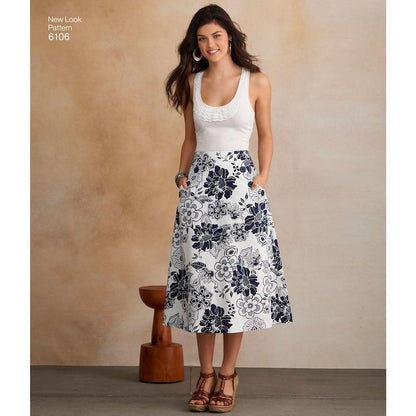 Newlook Pattern 6106 Misses' Skirts