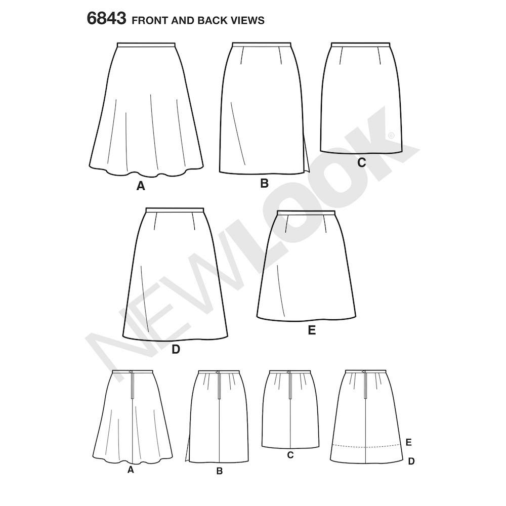 Newlook Pattern 6575 Misses' Tunics