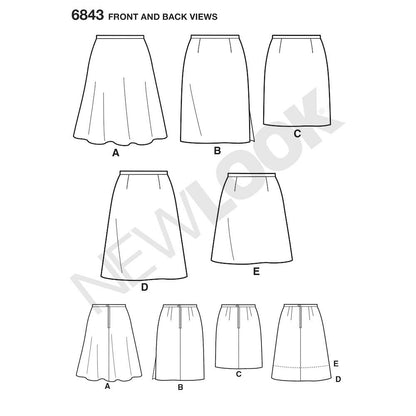 Newlook Pattern 6575 Misses' Tunics