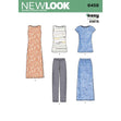Newlook Pattern 6438 Misses' Easy Pants, Kimono, and Top