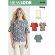 Newlook Pattern 6378 Misses' Easy Kimonos with Length Variations