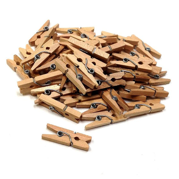 Arbee Wood Pegs, Natural- 4pk – Lincraft