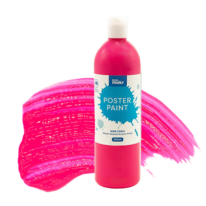 Little Makr Poster Paint, Magenta- 500ml