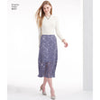 Simplicity Pattern 8421 Women's Skirts in Three lengths with Hem Variations