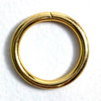 Arbee Steel Rings, Gold 25mm- 6pk