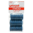 Valuepak 3x500m Thread, Royal- 3pk