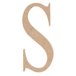 Arbee Wooden Letter S