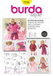 Burda Pattern 7753 Doll Clothes